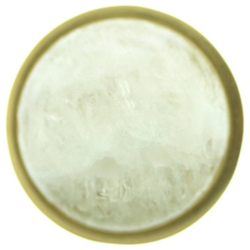 White Crystal Ice Stone Knob