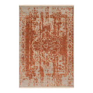 Hand Knotted Courtney Area Rug COU-1000, 2'x3' - Contemporary - Area ...