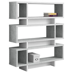 Transitional Bookcases by Monarch Specialties