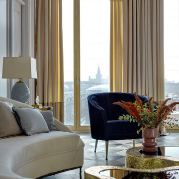 A Russian Apartment with Contemporary Touch by Katerina Lashmanova