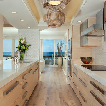 Palm Beach Contemporary Kitchen