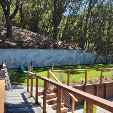Shadow Creek Ln, Orinda | Landscaping & Fence Build
