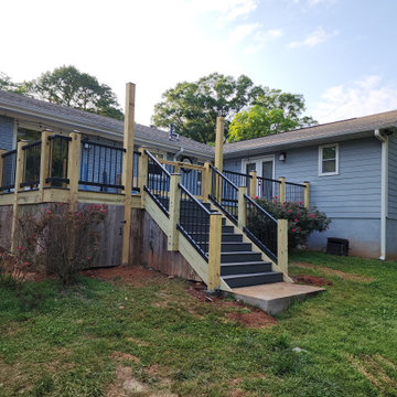 Smyrna back deck conversion