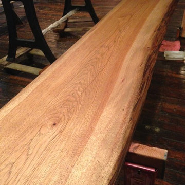 Live Edge Bar and Community Table for KOFFEE on Audobon New Haven CT