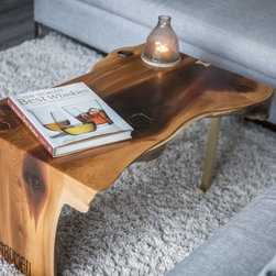 Waterfall Edge Slab Table - Coffee Tables