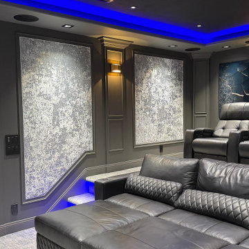 Custom Home Theater - Design, Construction and Installation by AVSI, Inc