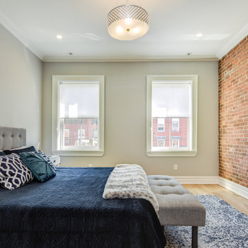 Hoboken Brownstone New Master Bedroom