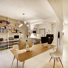 CONTEMPORARY LIGHTLY WHITE WOODEN