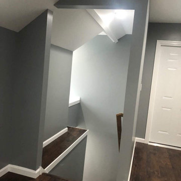 Home Renovation. Attic remodel