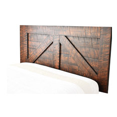 Barn Door Floating Headboard, Queen