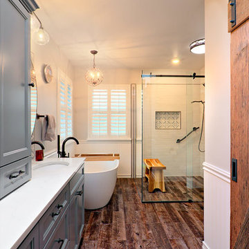 Lake Stevens Master Bath - 1990's full remodel
