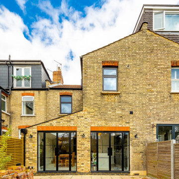 A Little Addition _ Side return extension integrated with a Victorian house