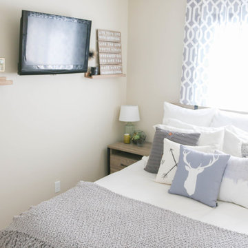 Contemporary Rustic Bedroom in Tustin, CA