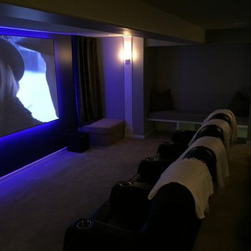 Small Leawood Home Theater