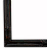 Aged Black Bamboo Picture Frame, Solid Wood, 16"x20"