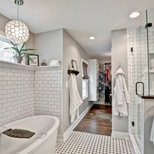 Modern Classic Master bath