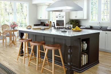 Inspiration for a transitional kitchen remodel in Seattle