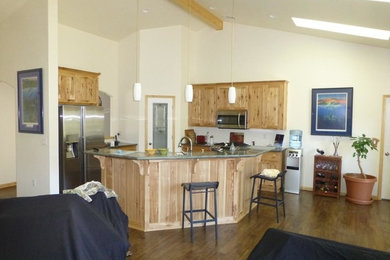 Elegant kitchen photo in Other