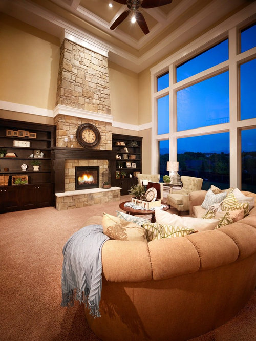 Two Story Fireplace Ideas, Pictures, Remodel and Decor