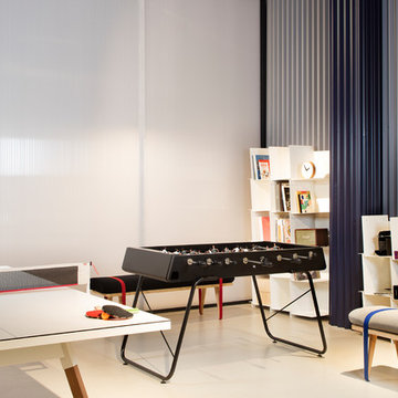 Foosball and Table Tennis Game Room Furniture