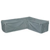 Storigami Easy Fold Right, Facing Sectional Cover, Monument Gray