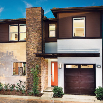The Edge Combo Stone Veneer and Tile House - Coronado Manufactured Stone