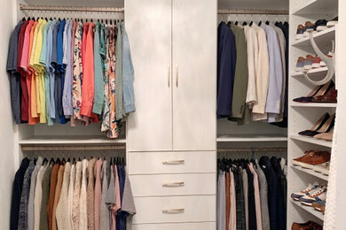 Inspiration for a modern closet remodel