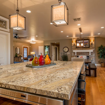 Ranch House to Transitional Style Remodel