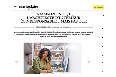 Parution Marie-Claire Maison - Juin 2022
