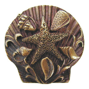 Set of 10 South Seas Knob Antique Mist