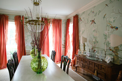 Inspiration for a timeless dining room remodel in Nashville