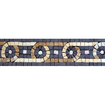 Mosaic Listellos Pattern, 4"x12"