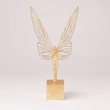 Winged Woman, Gold