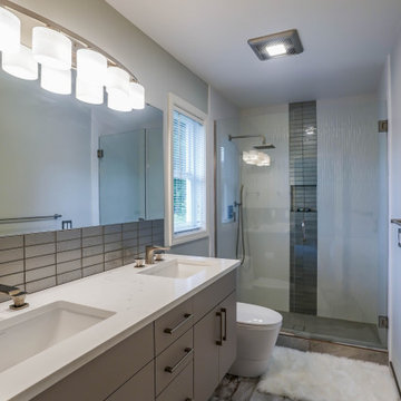 Contemporary Sleek Spa-Inspired Bathroom