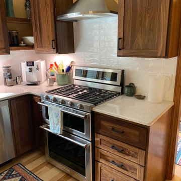 Walnut Refaced Kitchen