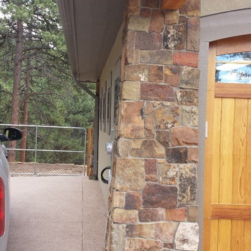 Seamless Box Gutters on a Custom Home