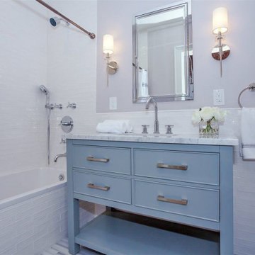 Hoboken Brownstone New Guest Bathroom