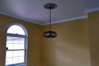 Inspiration for a victorian dining room remodel in Jacksonville