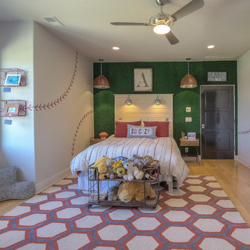 Bright Boys Baseball Room