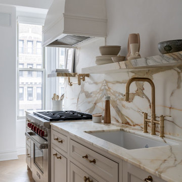 Sheer White Elegance - Upper West Side, NYC, full home removation