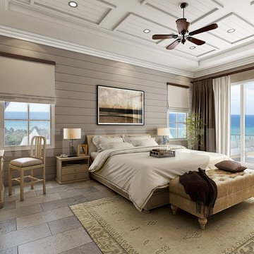 Attractive luxury Beach House Bedroom