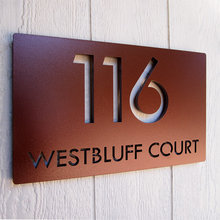 House Number and Name