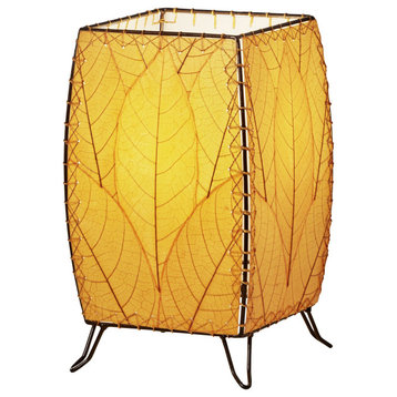 Outdoor Indoor Cube Lamp Orange