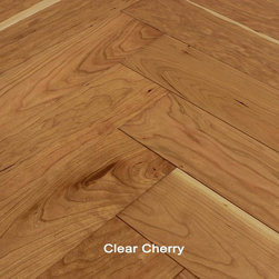 Cherry Herringbone Engineerd Hardwood Floors - Flooring