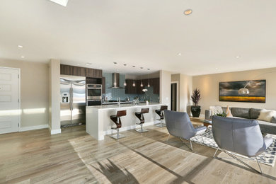 Inspiration for a contemporary kitchen remodel in San Francisco