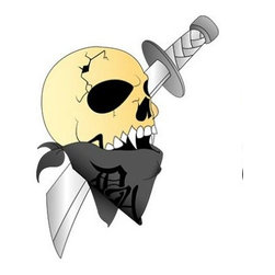 Artistically Skull Kill Vector Design - Products
