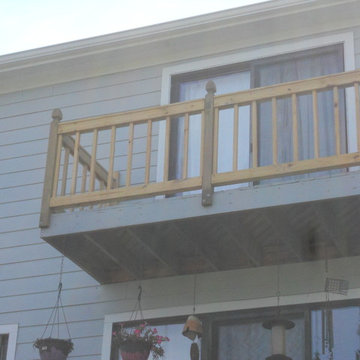 replace and replicate new banister