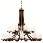 Hinkley - Kichler Hendrik Fifteen Light Olde Bronze Up Chandelier - This Fifteen Light Up Chandelier is part of the Hendrik collection and has an Olde Bronze finish.