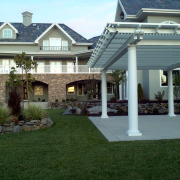 Granite Bay Patio cover and Landscaping