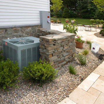 Travertine Patio